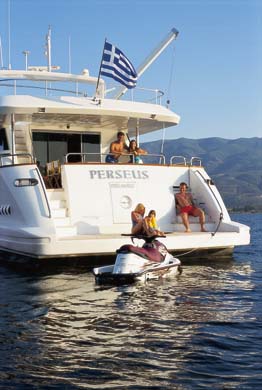 location yacht peruseus