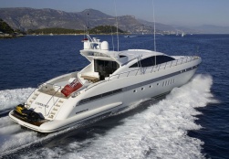 Location de yacht Mangusta 92