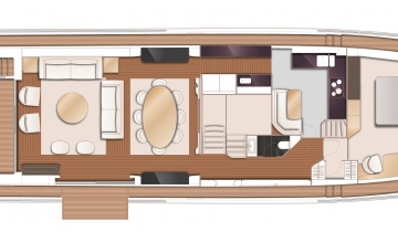 Flybridge PRINCESS 30M - Photo du bateau