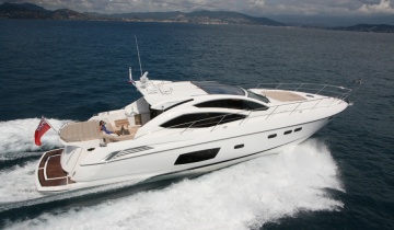 Location de yacht SUNSEEKER Predator 68