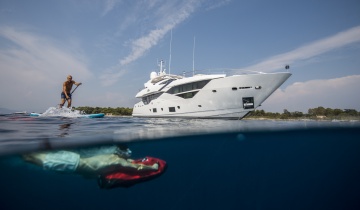 Flybridge SUNSEEKER PREDATOR 116 - Photo du bateau