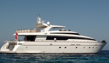 Location de yacht SANLORENZO 115