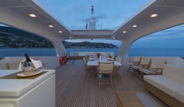 Flybridge SANLORENZO 115 - Photo du bateau