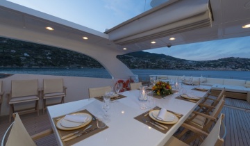 Flybridge SANLORENZO 115 - Photo du bateau