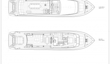 Flybridge SANLORENZO 115 - Photo du bateau