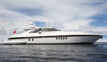 Location de yacht Mangusta 80