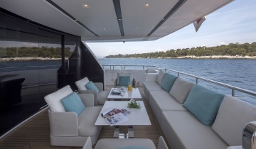 Flybridge SANLORENZO SL96 - Photo du bateau